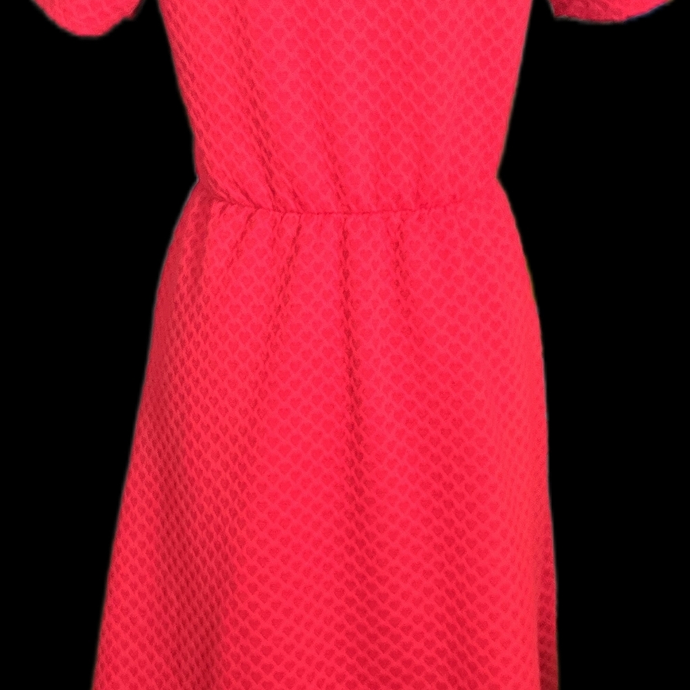 Draper James Red Heart Print Dress - Picture 7 of 8